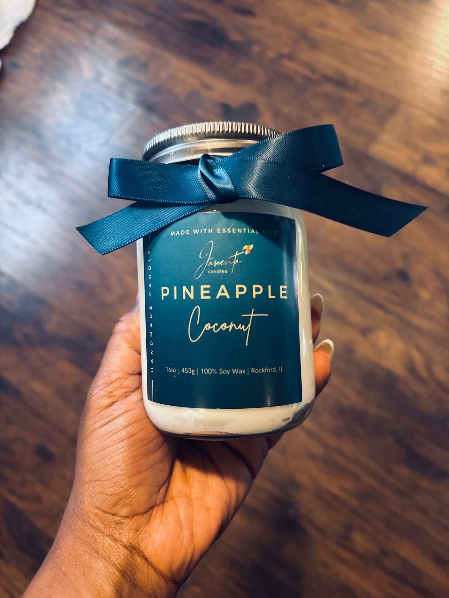 16oz Mason Jar Candle